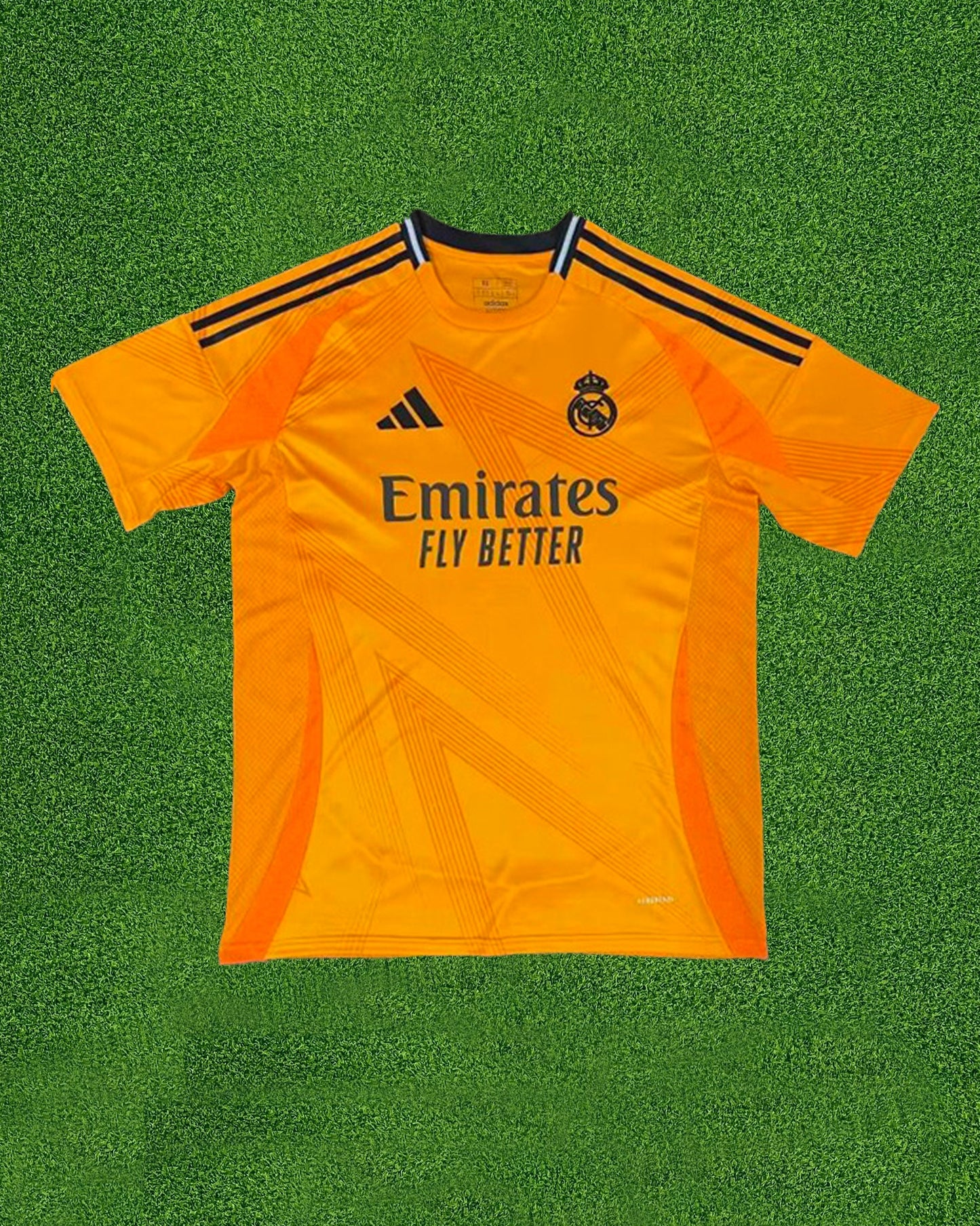 Camiseta Real Madrid 2a Equipación Temporada 25/25 color Naranja