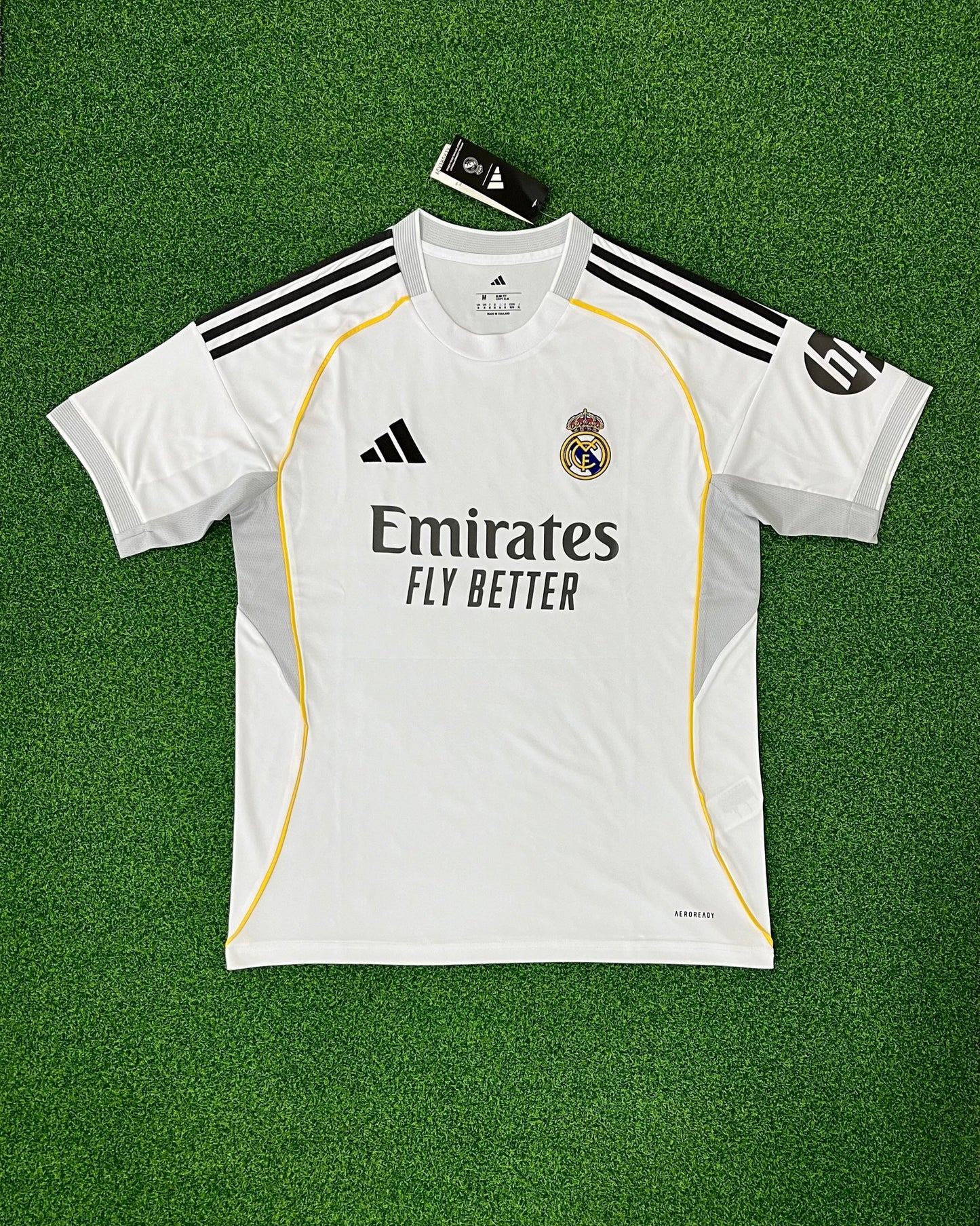 Camiseta Real Madrid 1a Equipación Temporada 25/26 color Blanco