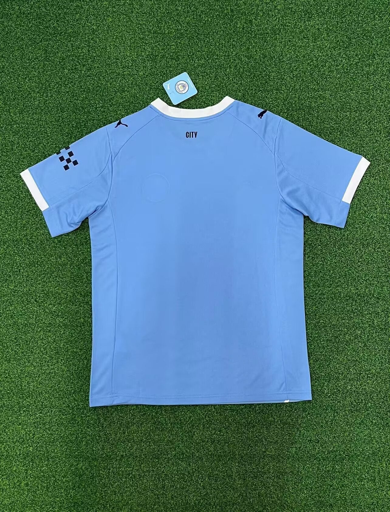 Camiseta Manchester City 1a Equipación Temporada 25/26 color Azul