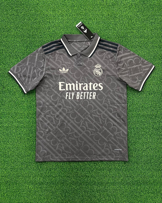 Camiseta Real Madrid 3a Equipación Temporada 24/25 color Gris