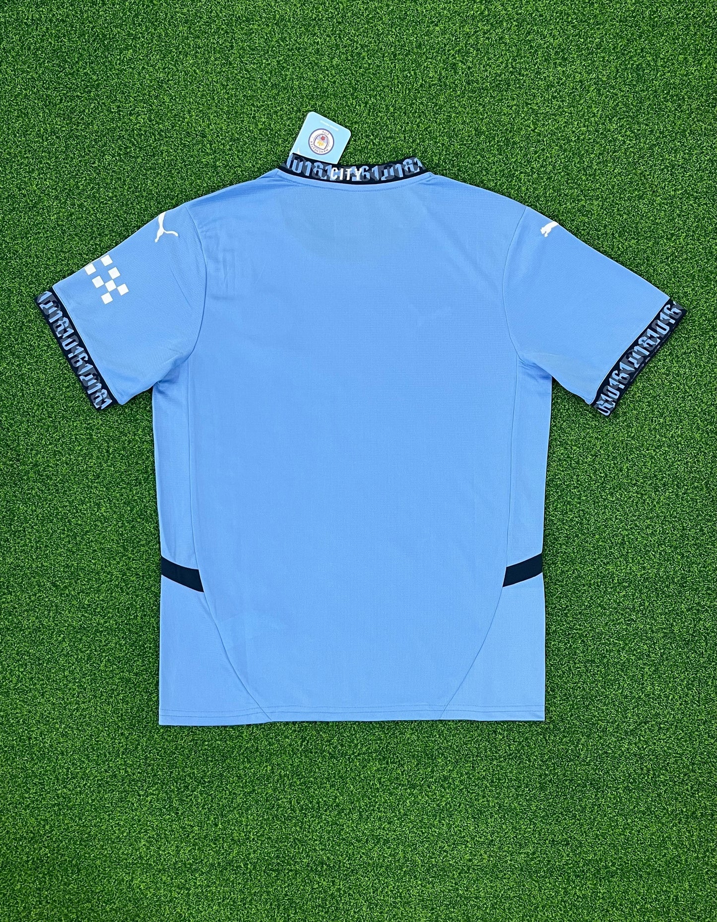 Camiseta Manchester City 1a Equipación Temporada 24/25 color Azul