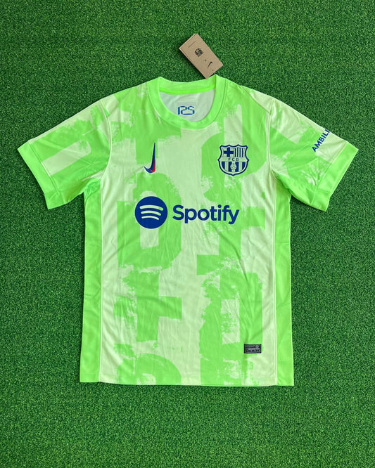 Camiseta FCB Temporada 24/25 3a Equipación color Verde