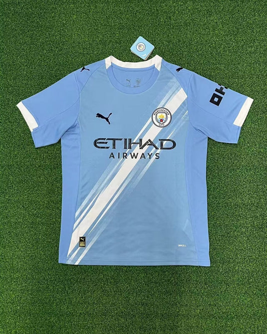 Camiseta Manchester City 1a Equipación Temporada 25/26 color Azul