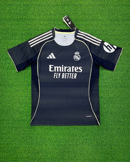 Camiseta Real Madrid 2a Equipación Temporada 25/26 color Negro