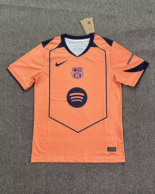 Camiseta FCB 3a Equipación Temporada 25/26 color Naranja