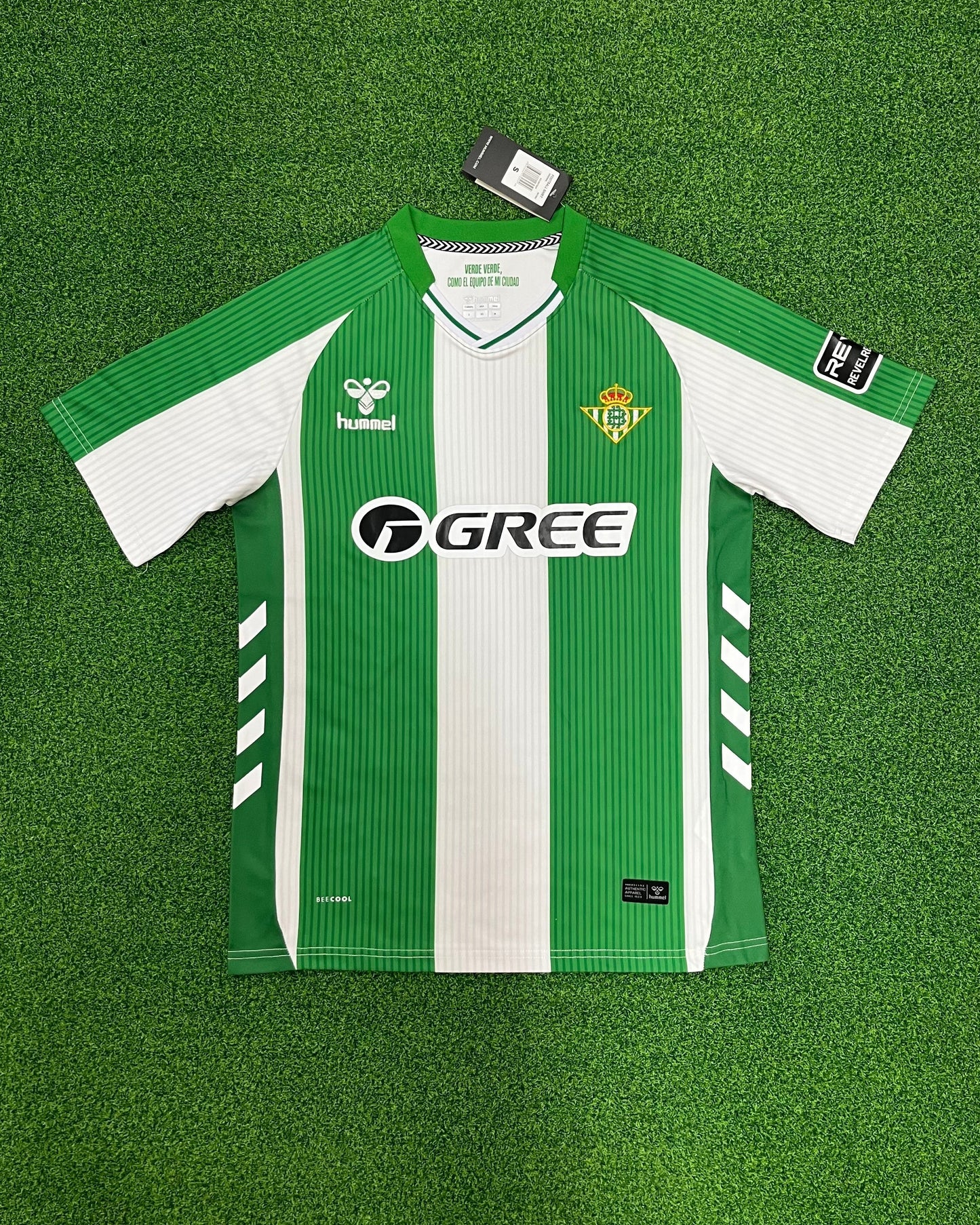 Real Betis Home Shirt Season 25/26 color Green and White