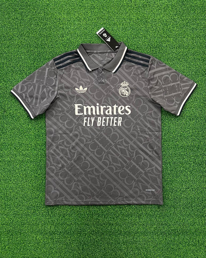 Real Madrid Third Kit Shirt Season 24/25 Grey