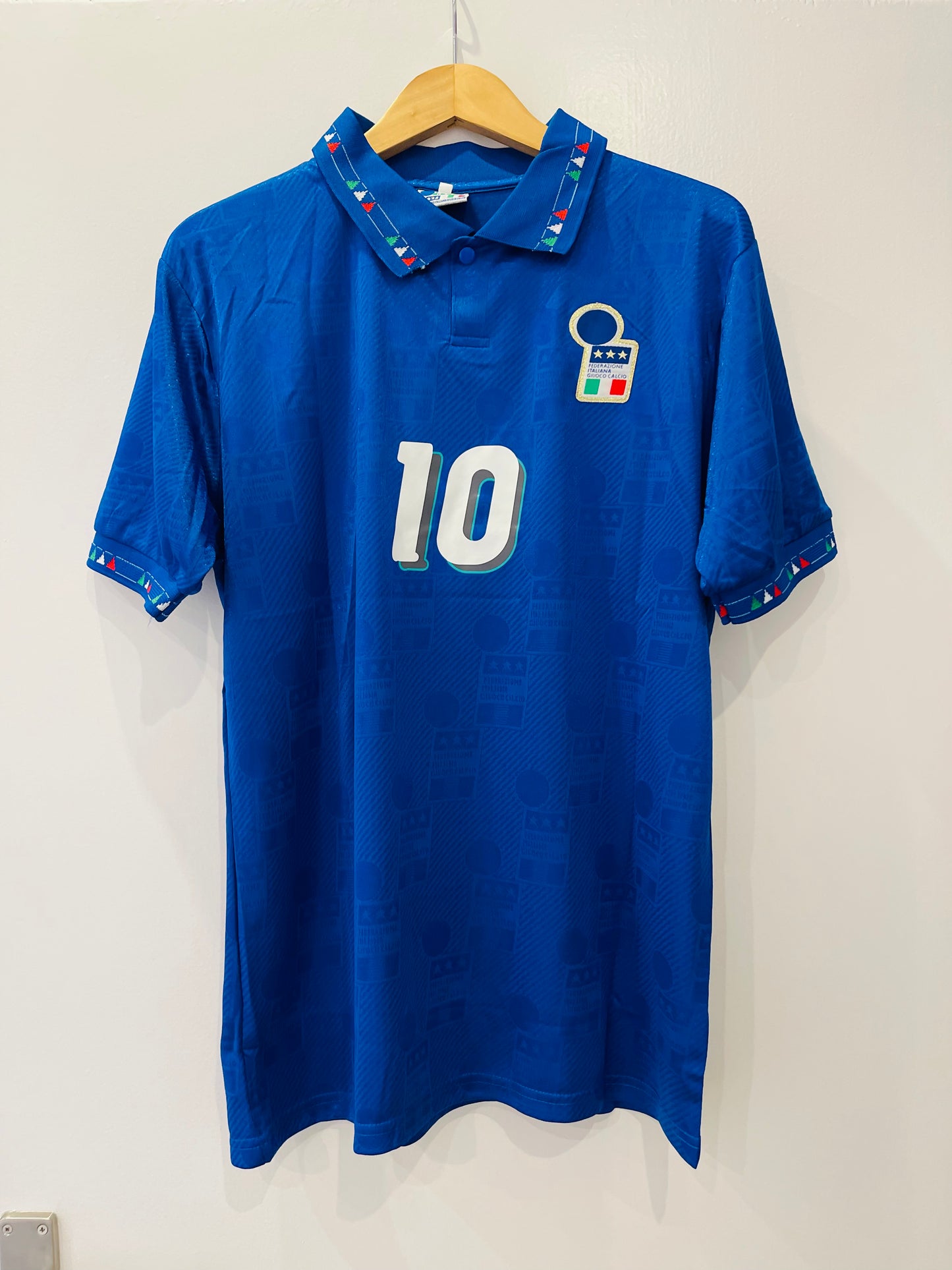Baggio Italy World Cup 1994 Blue Shirt