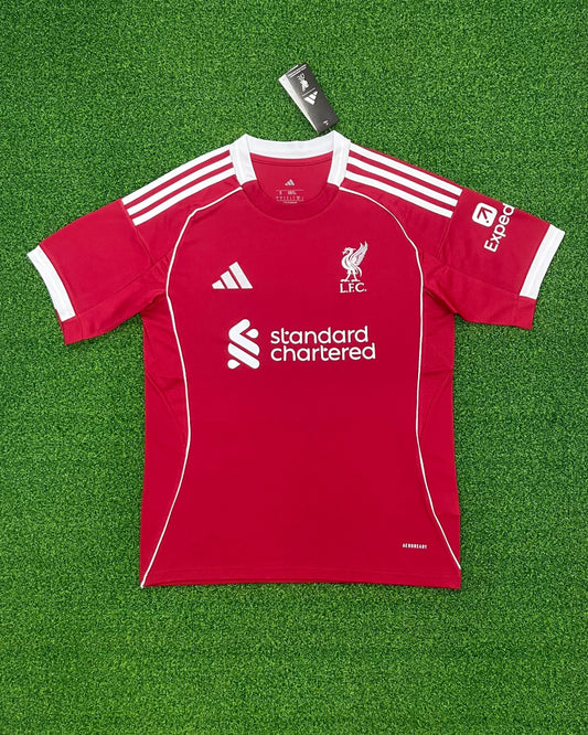 Camiseta Liverpool 1a Equipación Temporada 25/26 color Rojo