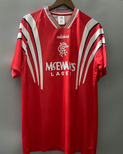 Camiseta Gascoigne Glasgow Rangers Temporada 1996