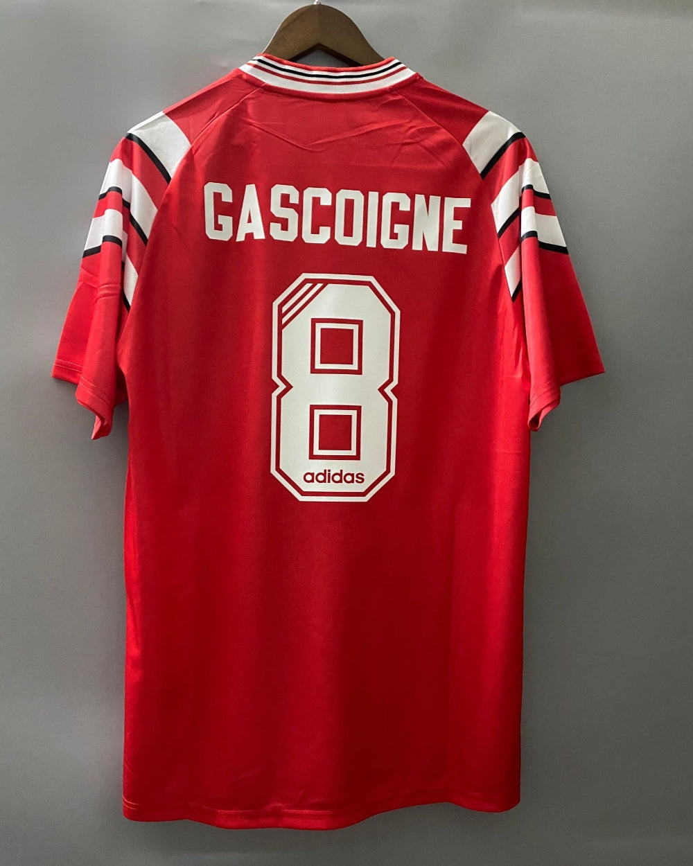 Camiseta Gascoigne Glasgow Rangers Temporada 1996